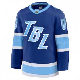 Miesten NHL Tampa Bay Lightning Pelipaita Custom 2025-26 Fanatics NHL Stadium Series Premium Sininen